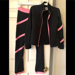 Figure Skating Fleece Jacket & Pants - Ice Skating
